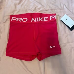 Nike Pink Pro Training Shorts